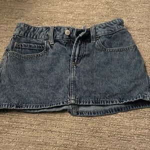 Hollister Denim Mini Skirt - Blue
